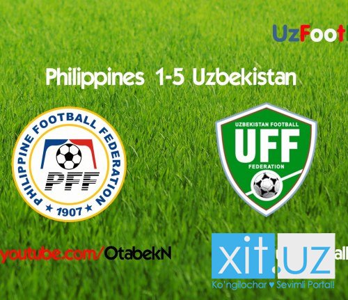 Филиппины 1:5 Узбекистан | Отборочный турнир ЧМ 2018 | 08.09.2015 4-тур (Tas-IX)